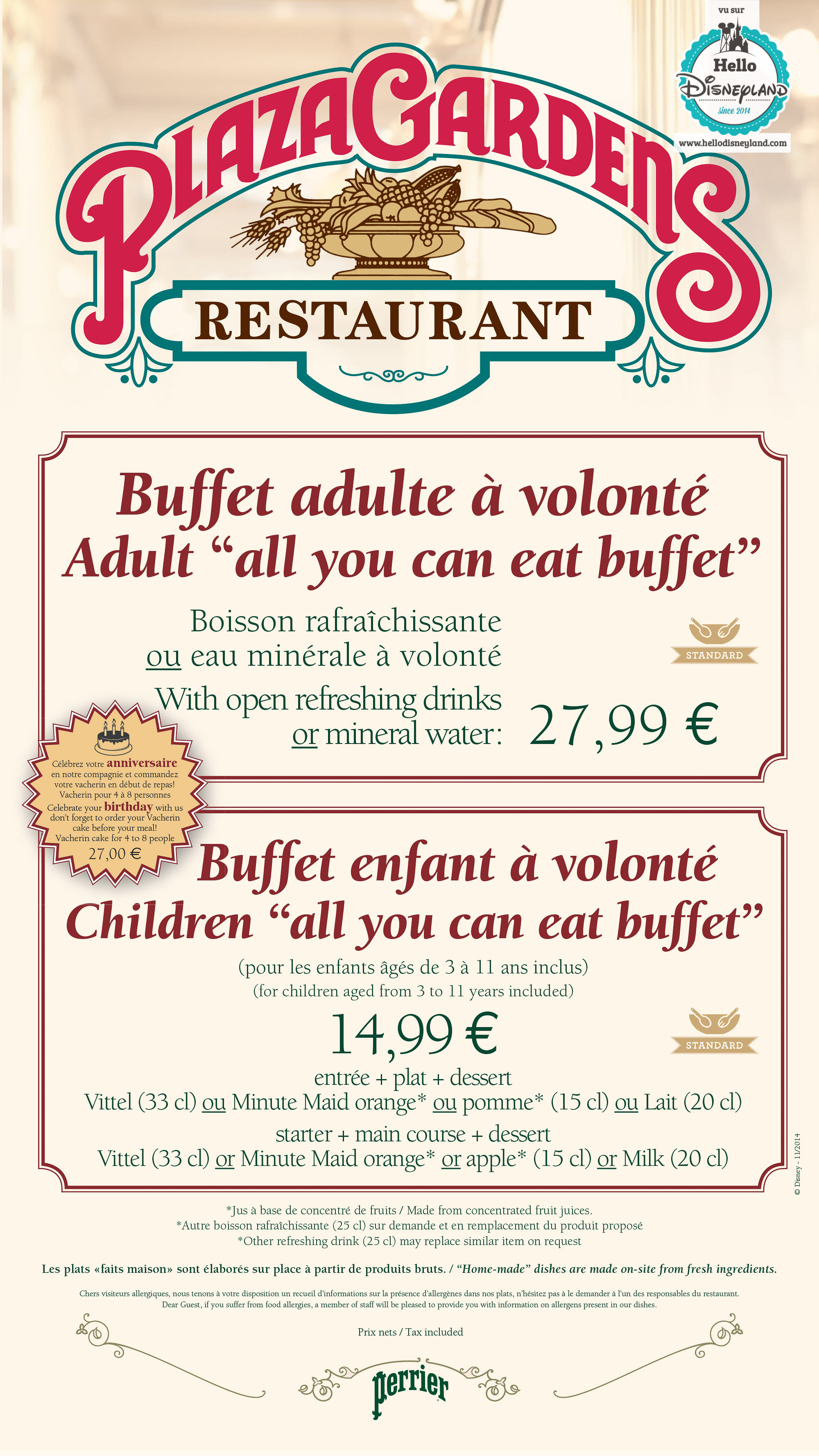 Plaza Gardens Restaurant Hello Disneyland Le meilleur guide en