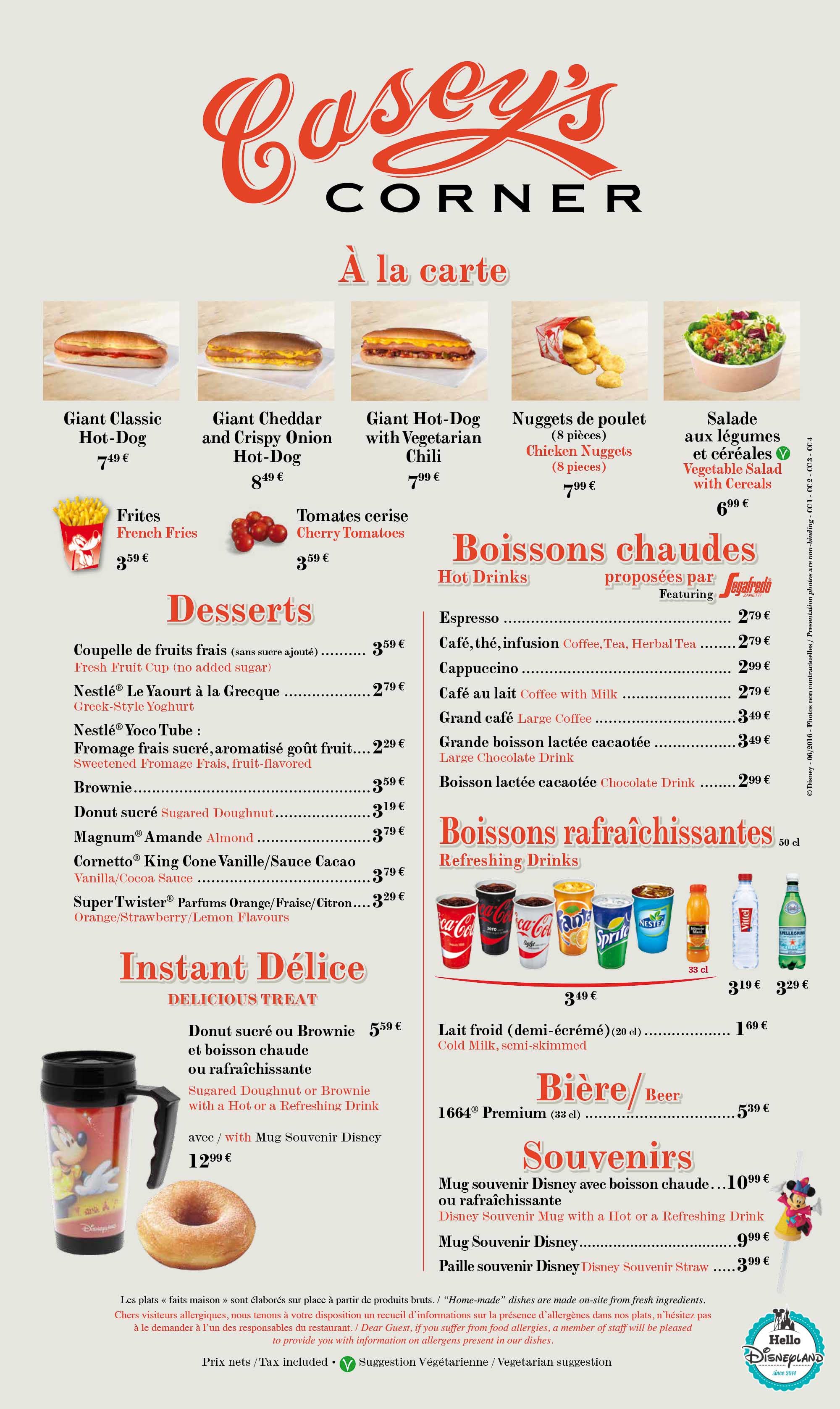 Casey S Hot Dogs Menu Casey S Hot Dogs Menu