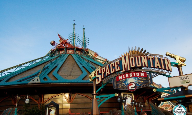 Space Mountain Disneyland Paris