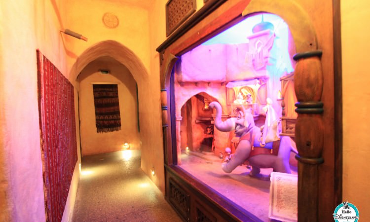 Passage enchanté d'Aladdin