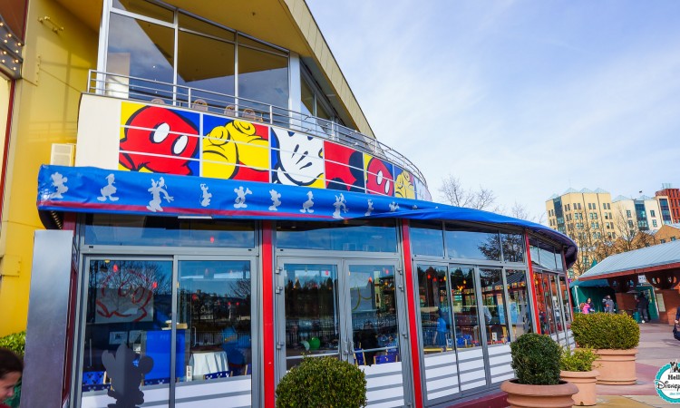 Cafe Mickey - Disneyland Paris Restaurants Personnages