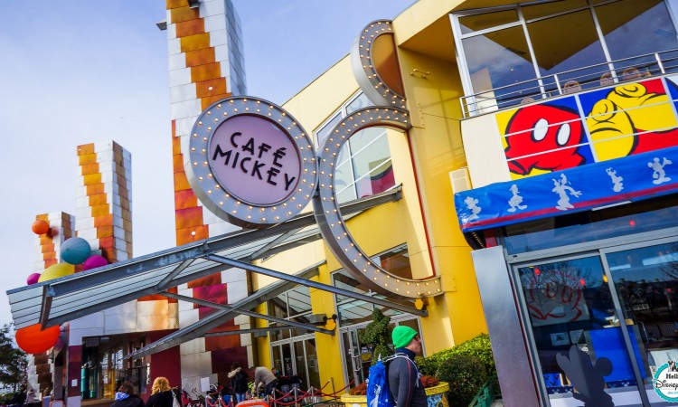 Cafe Mickey - Disneyland Paris Restaurants Personnages