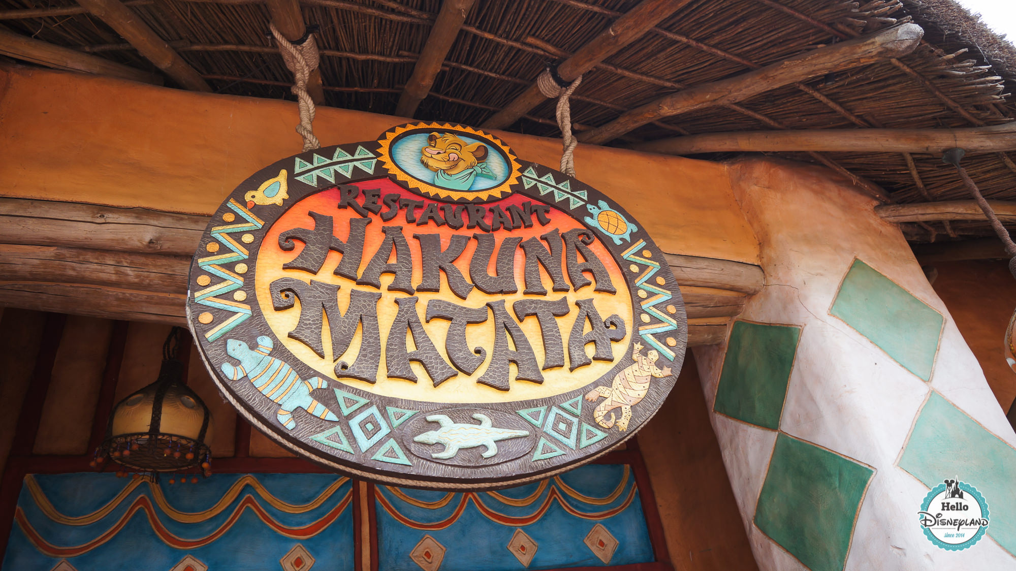 Hakuna Matata - Restaurant Roi Lion - Disneyland Paris