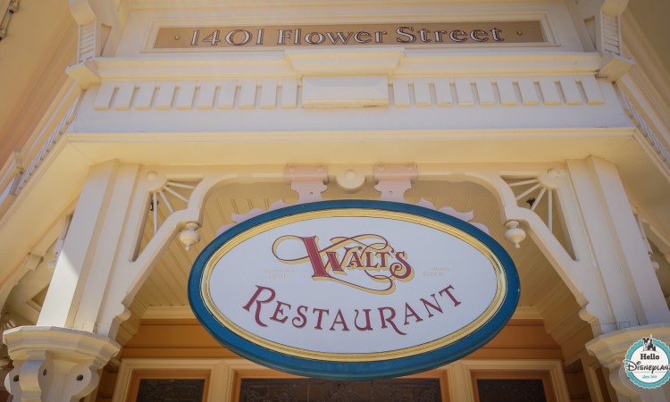 Walt's Restaurant - Service à table - Disneyland Paris