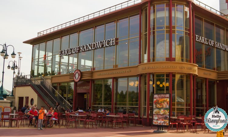 Earl of sandwich Disney