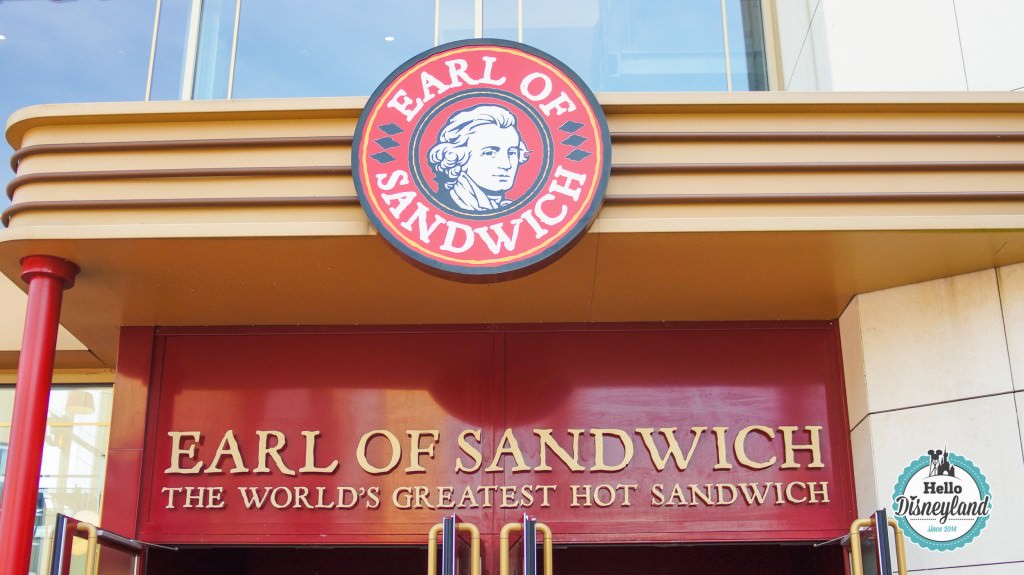 Earl of sandwich Disney