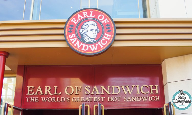 Earl of sandwich Disney