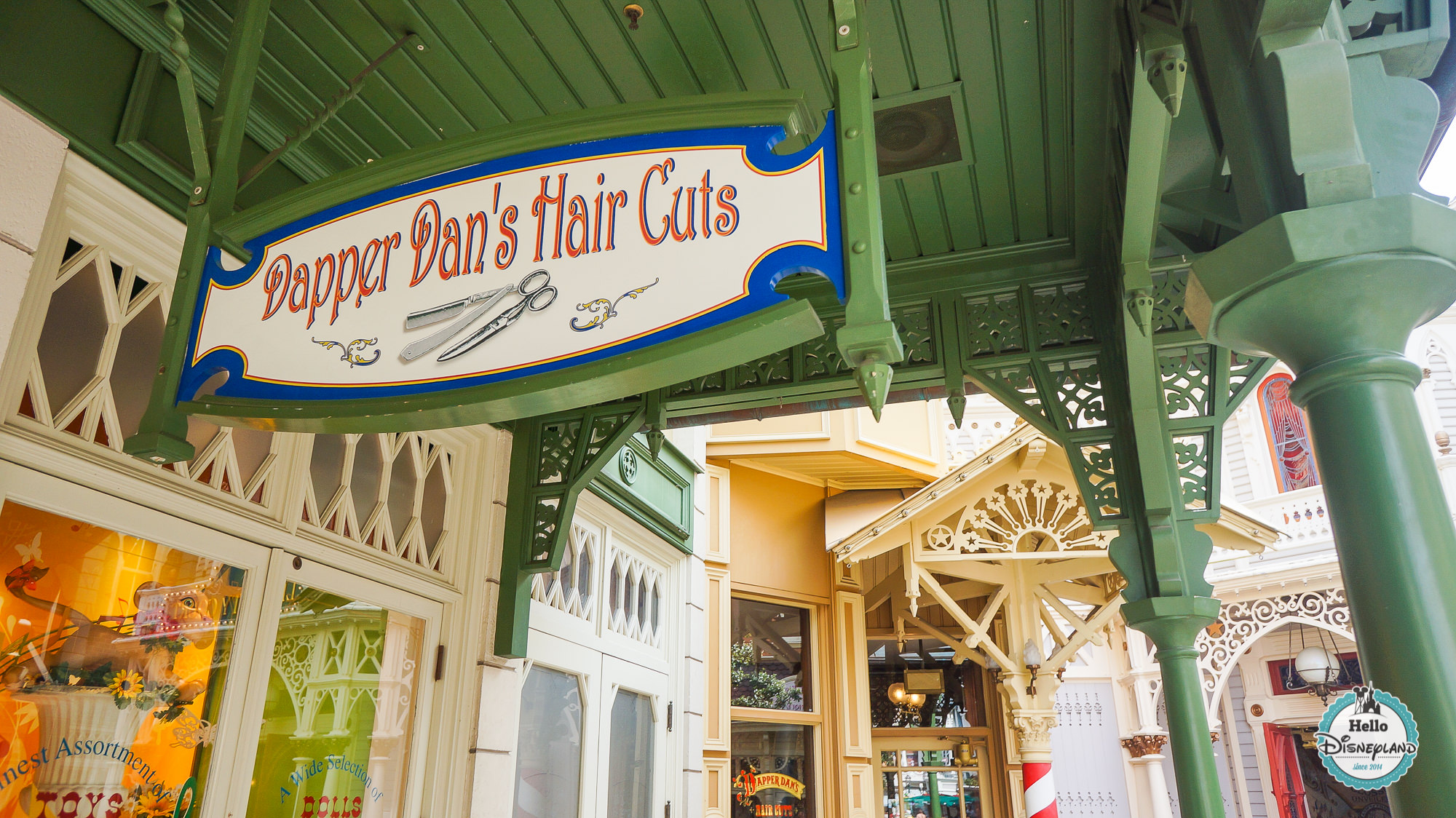Dapper Dan’s Hair Cuts Coiffeur Disneyland Paris