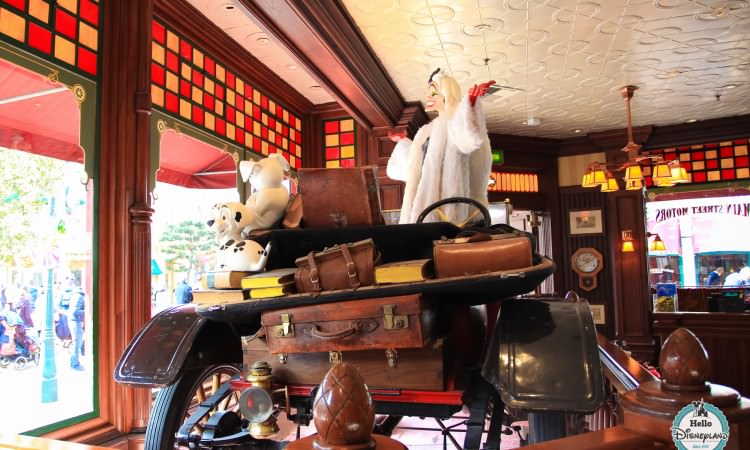 Main Street Motors Boutique Disneyland Paris