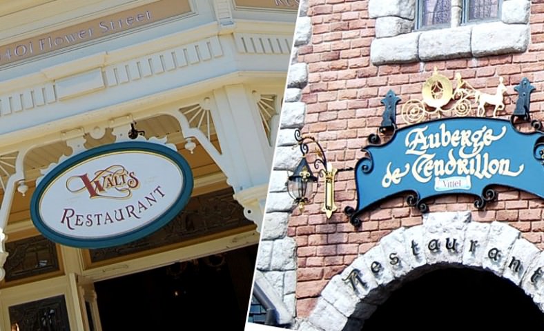 comment réserver son restaurant à Disneyland Paris