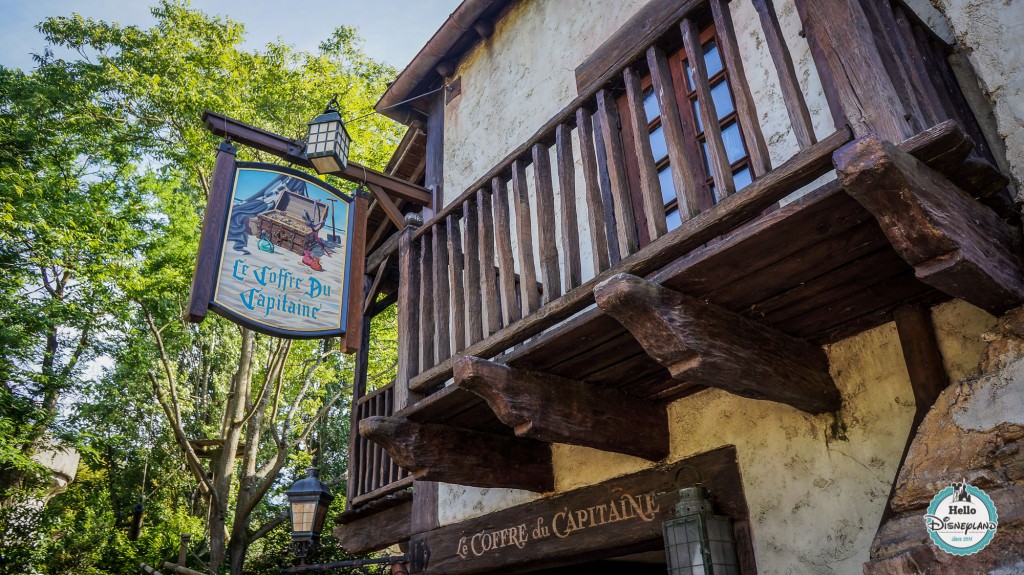 Le coffre du capitaine - boutique pirates disneyland paris
