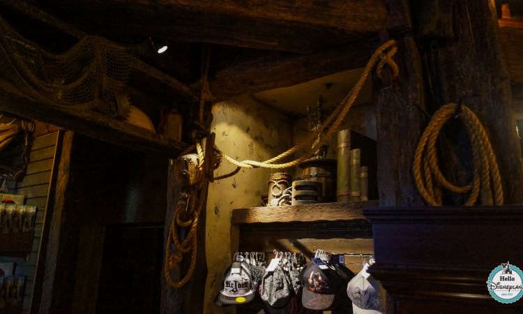 Le coffre du capitaine - boutique pirates disneyland paris