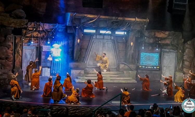 animation Jedi - Disneyland Paris