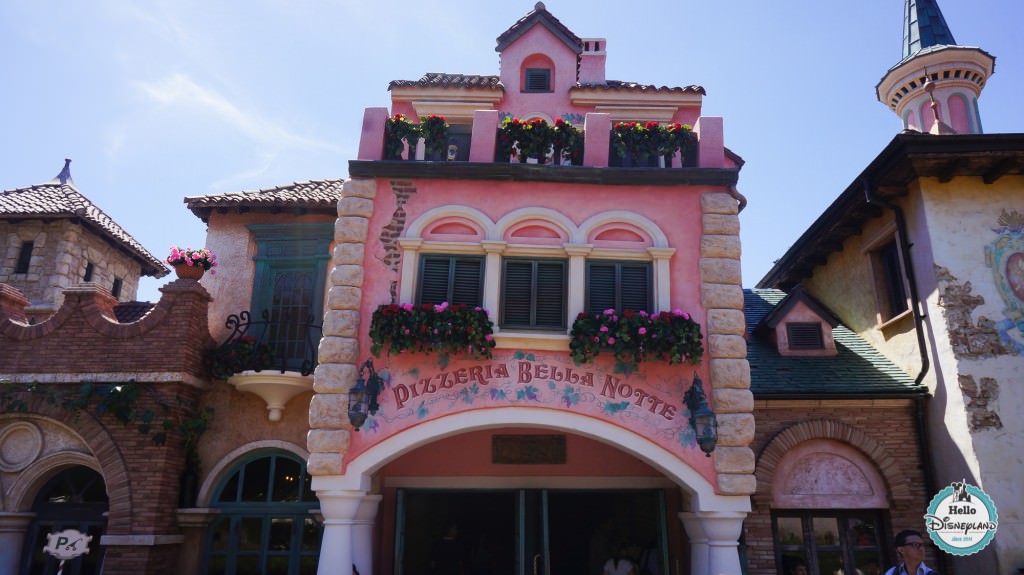 Pizzeria Bella Note Disneyland Paris