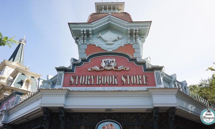 Storybook Store boutique livres Disneyland Paris
