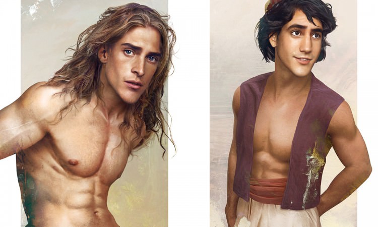 Real life disney boys - Les princes Disney version réaliste