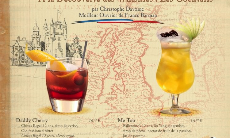 Carte des Bars - Cocktails et Boissons - Disneyland Paris
