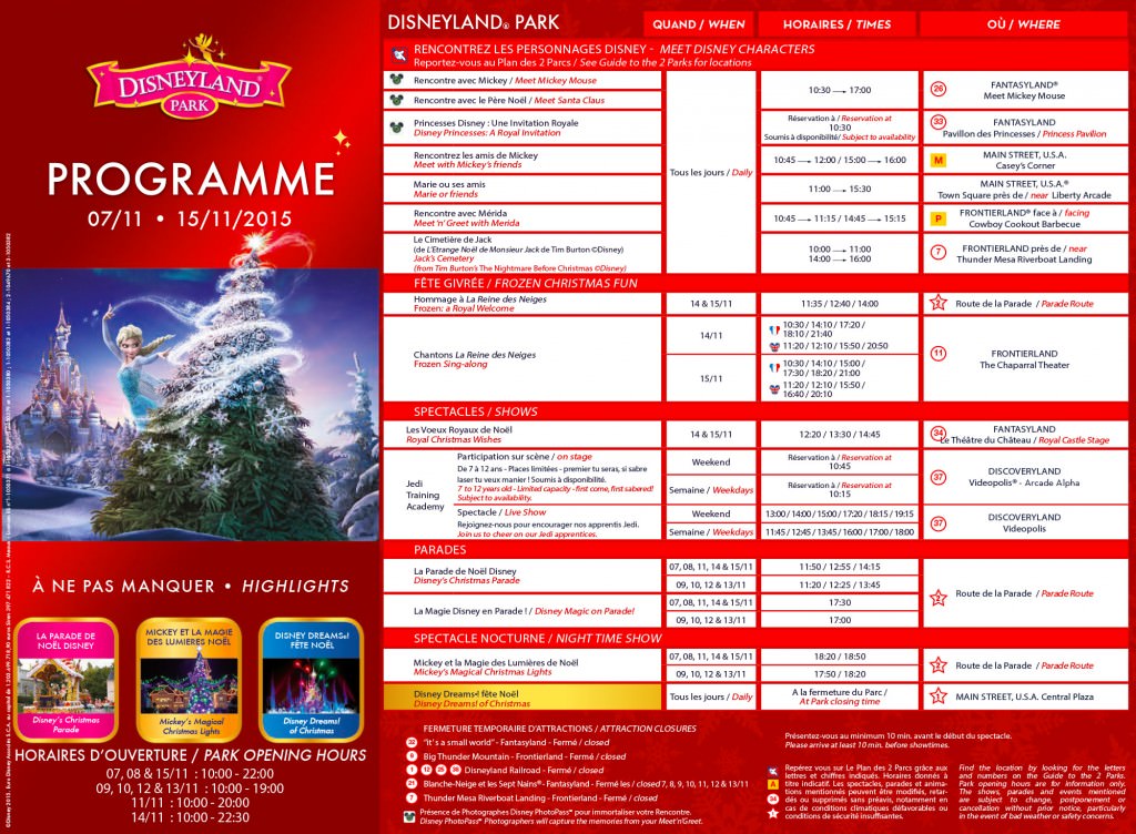 18 conseils pour bien profiter de Noël à Disneyland Paris Hello