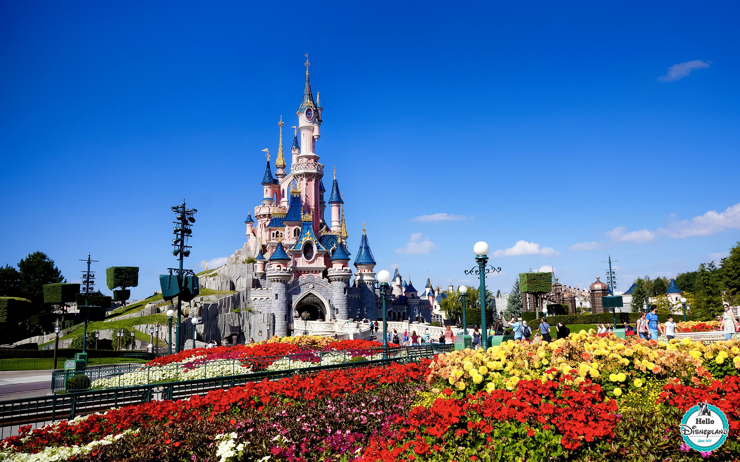 Chateau de la belle au bois dormant disneyland paris