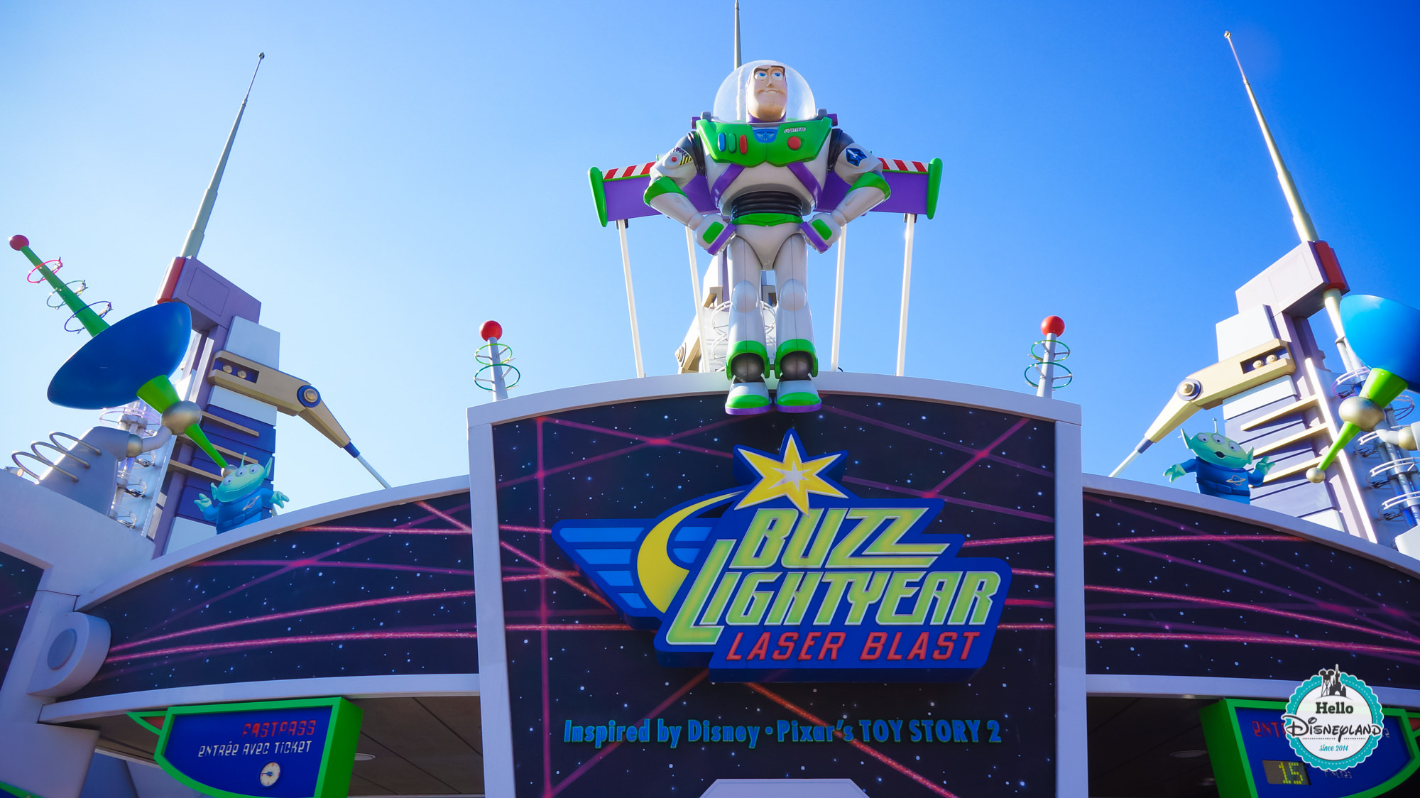 Buzz Lightyear Laser Blast - Disneyland Paris