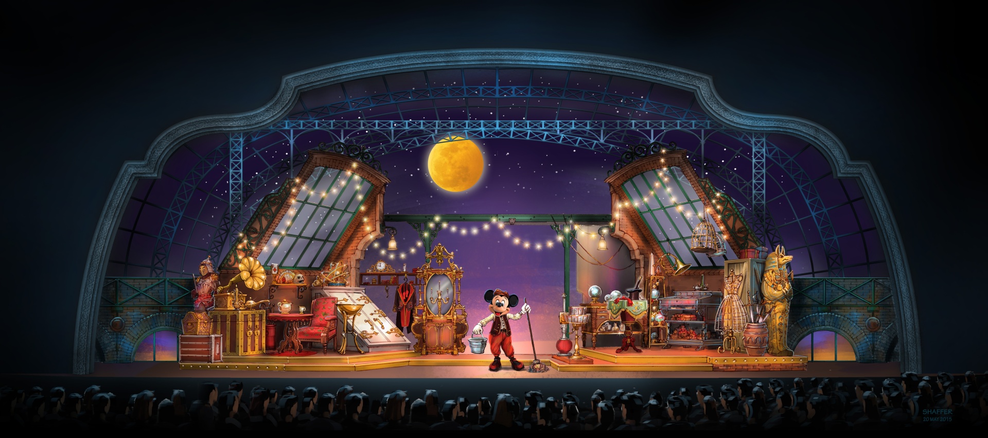 Mickey and the Magician DLP - Art