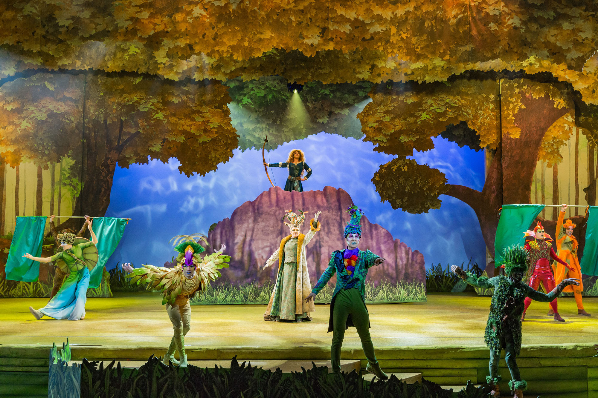 la Forêt de l'Enchantement, spectacle musical Disneyland Paris