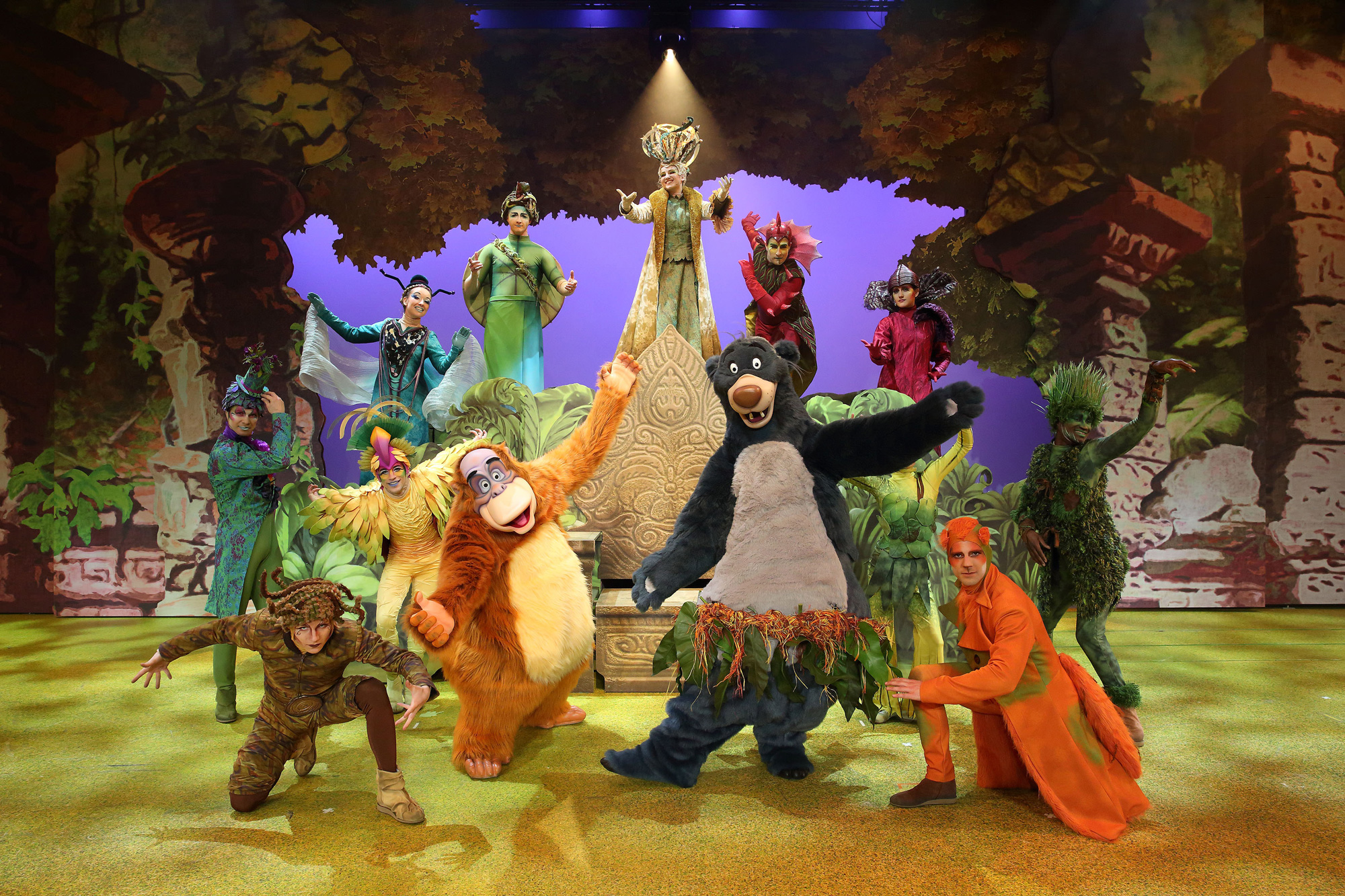 la Forêt de l'Enchantement, spectacle musical Disneyland Paris