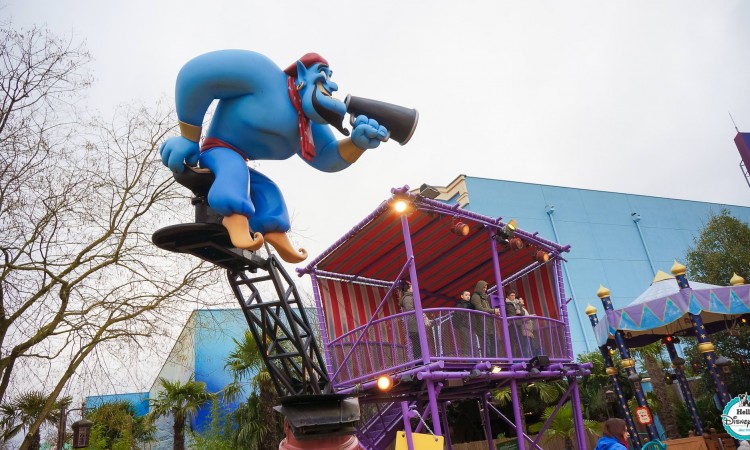 Flying carpets over Agrabah - Disneyland Paris