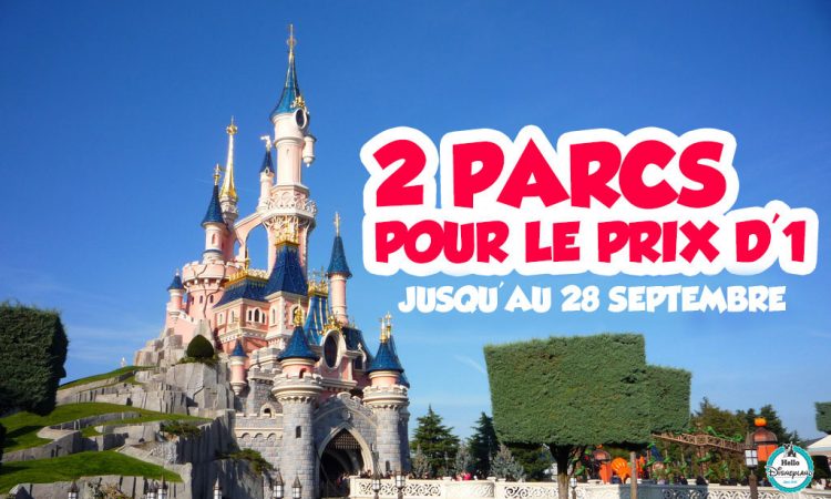 2 parcs pour le prix d'1