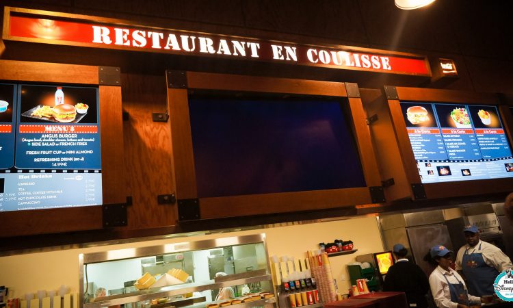 En Coulisse Restaurant - Disneyland Paris