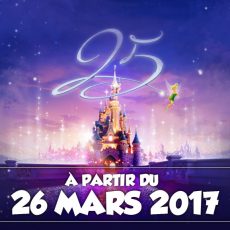 Les 25 ans de Disneyland Paris