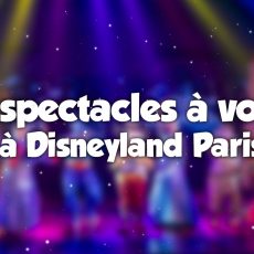 Top spectalces à voir à Disney