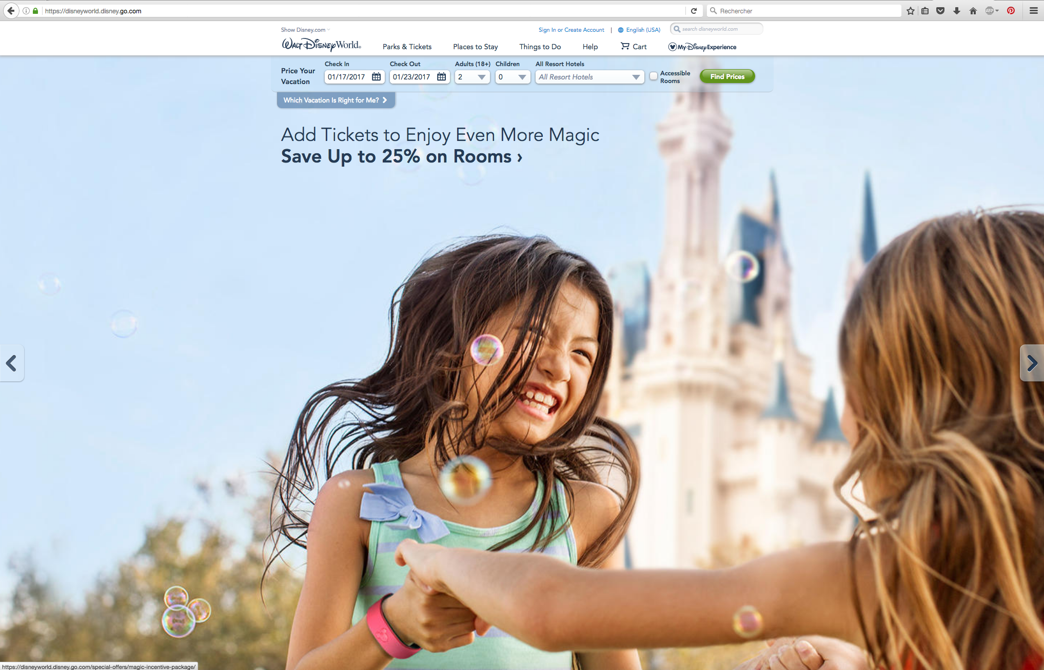 Site US - Walt Disney World