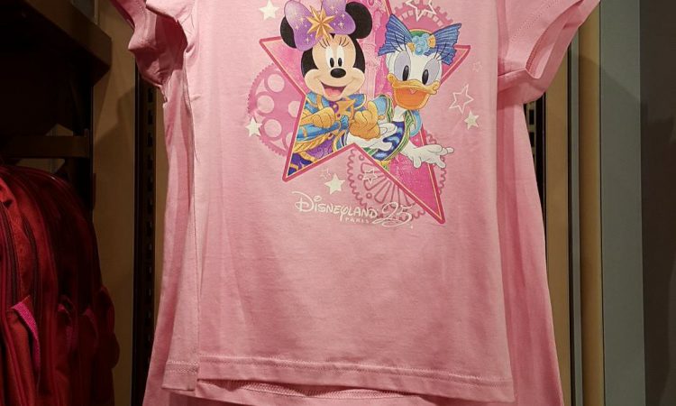 Merchandising shopping 25 ans - Disneyland Paris