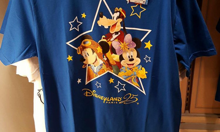 Merchandising shopping 25 ans - Disneyland Paris