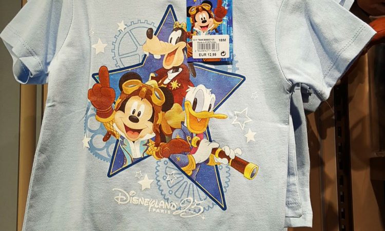 Merchandising shopping 25 ans - Disneyland Paris