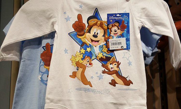 Merchandising shopping 25 ans - Disneyland Paris