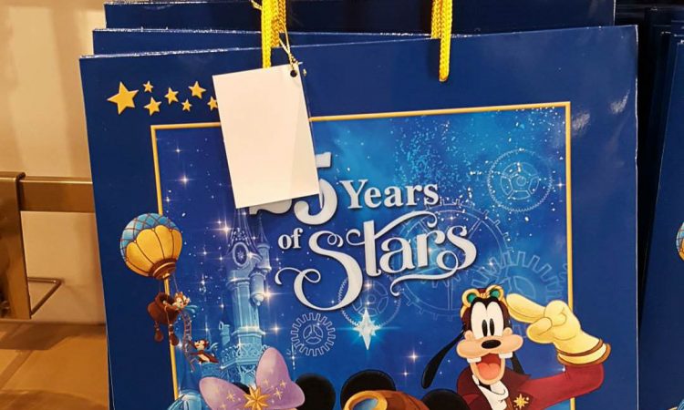 Merchandising shopping 25 ans - Disneyland Paris