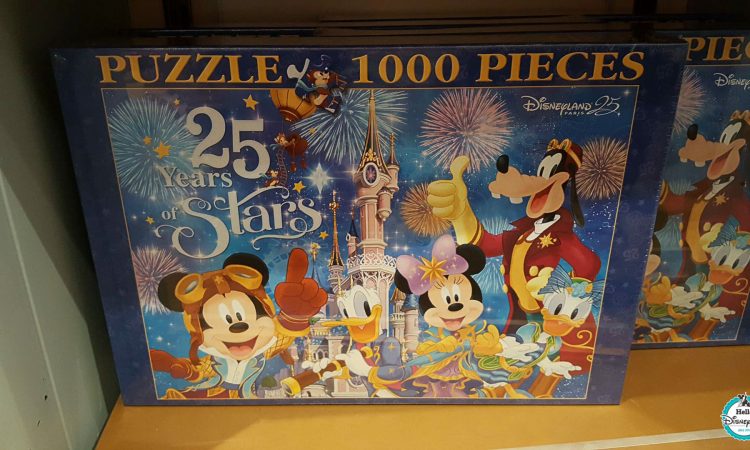 Merchandising shopping 25 ans - Disneyland Paris