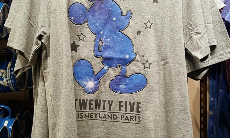 Merchandising shopping 25 ans - Disneyland Paris