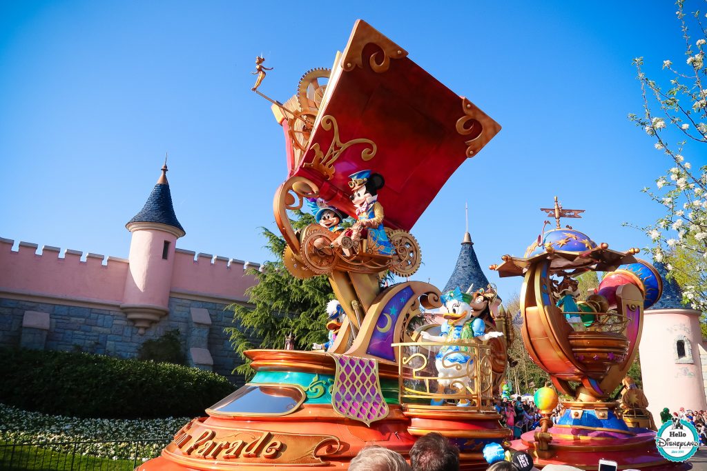 Où se placer Disney Stars on Parade 25 ans - Disneyland Paris