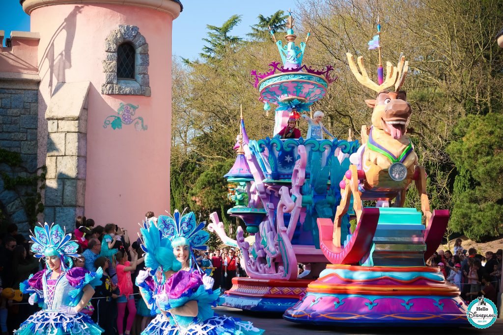 Disney stars on Parade Disneyland Paris 25th