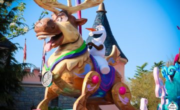 Disney stars on Parade Disneyland Paris 25th