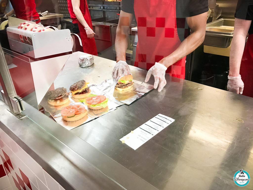 Five Guys au Disney Village