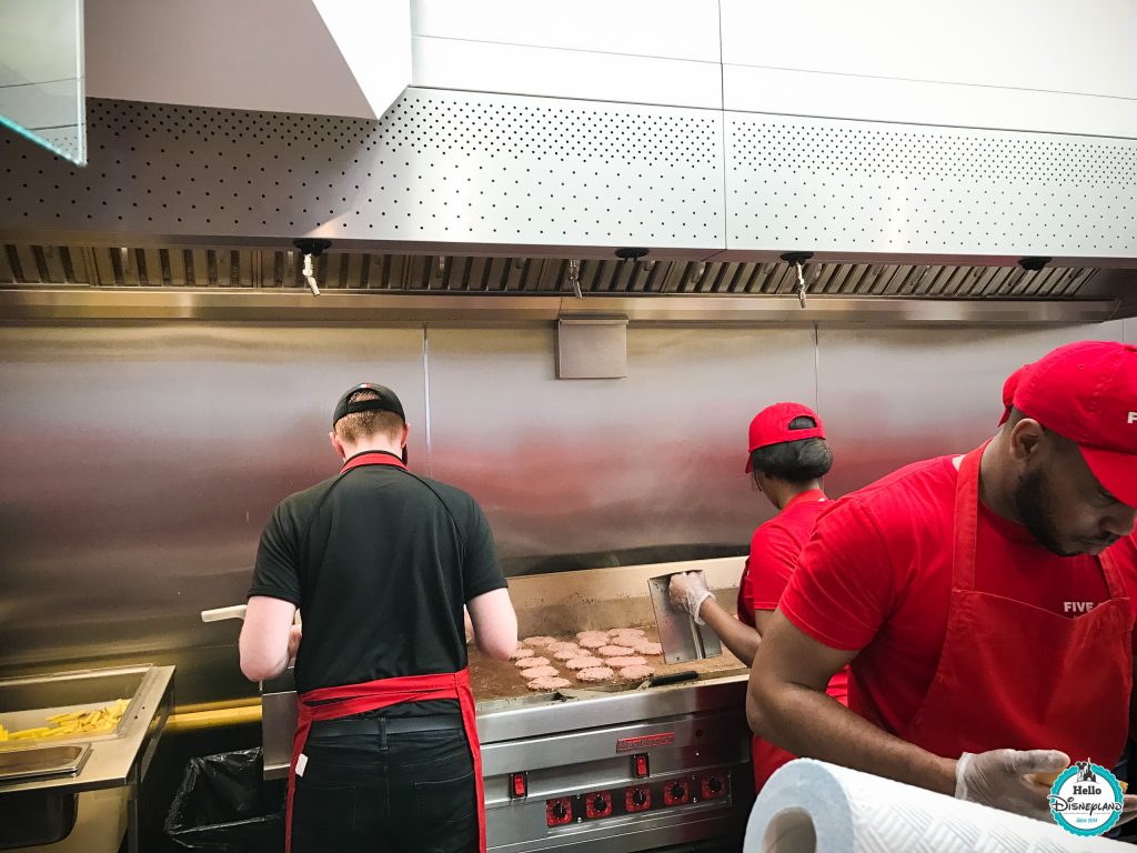 Five Guys au Disney Village
