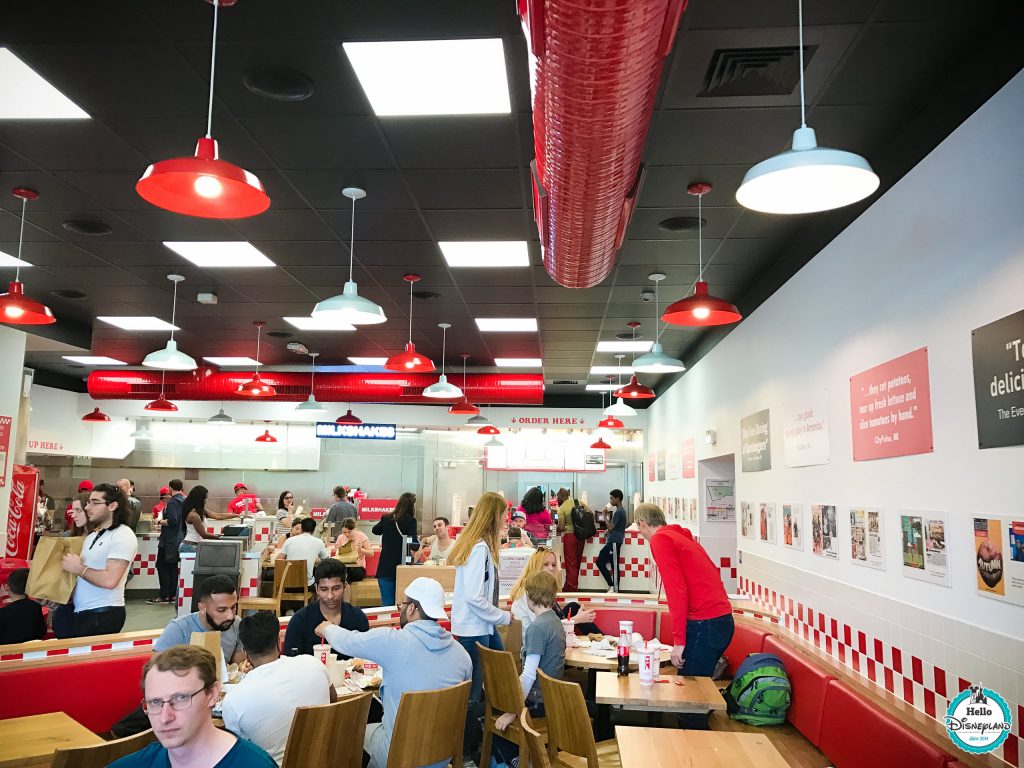 Five Guys au Disney Village
