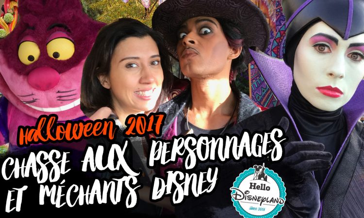 Personnages et mechants Disney vlog halloween 2017