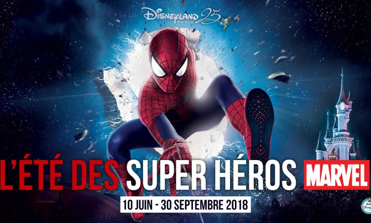 Programme Ete Super heros Disneyland Paris