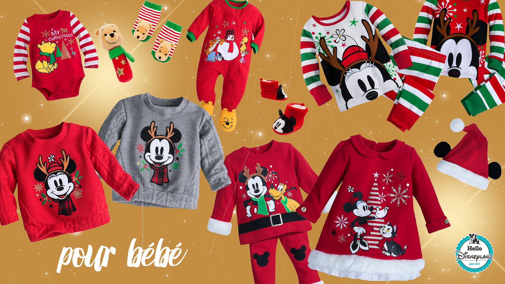 selections pour bebe noel disney