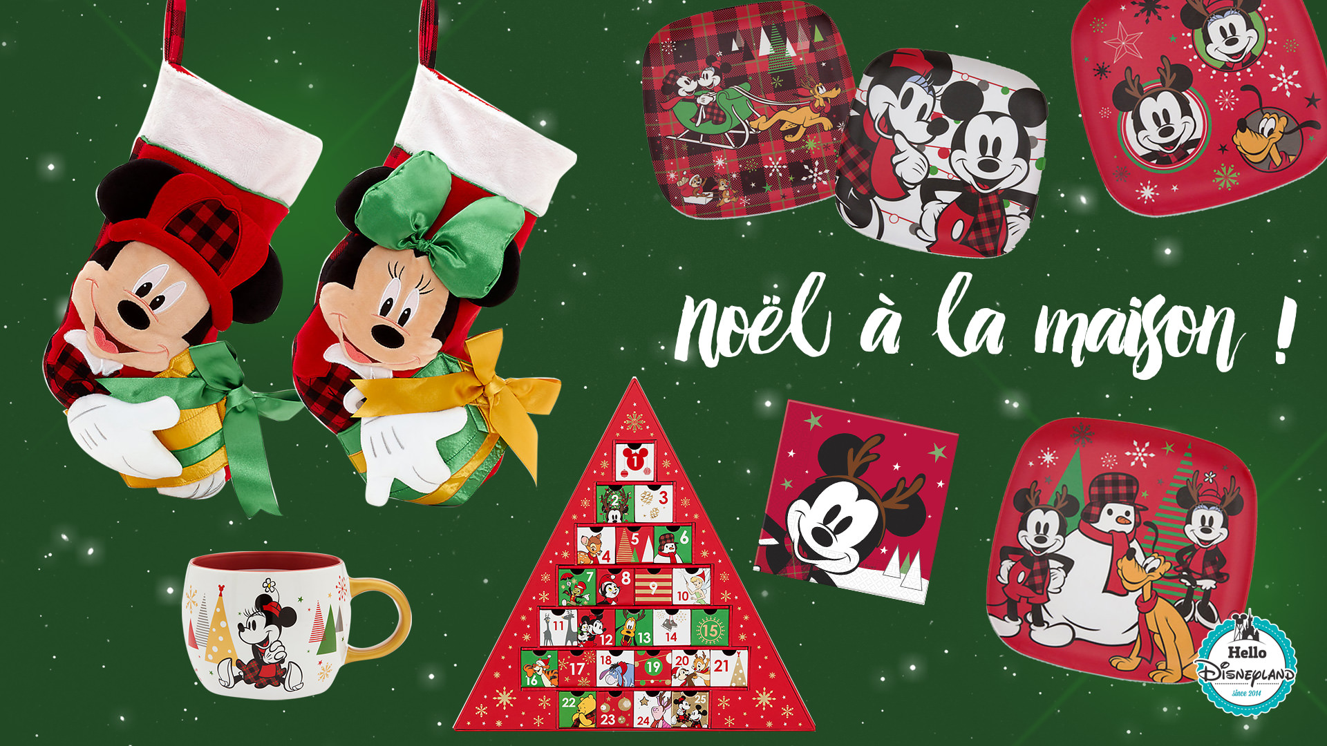 décoration maison noel disney